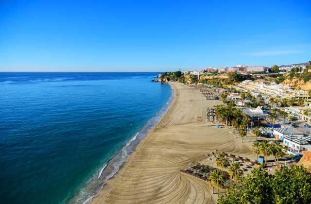 Apartamento A Estrenar En Primera Linea De Playa Torrox Esterno foto